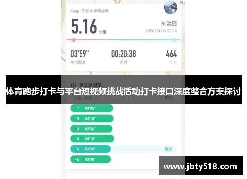 体育跑步打卡与平台短视频挑战活动打卡接口深度整合方案探讨